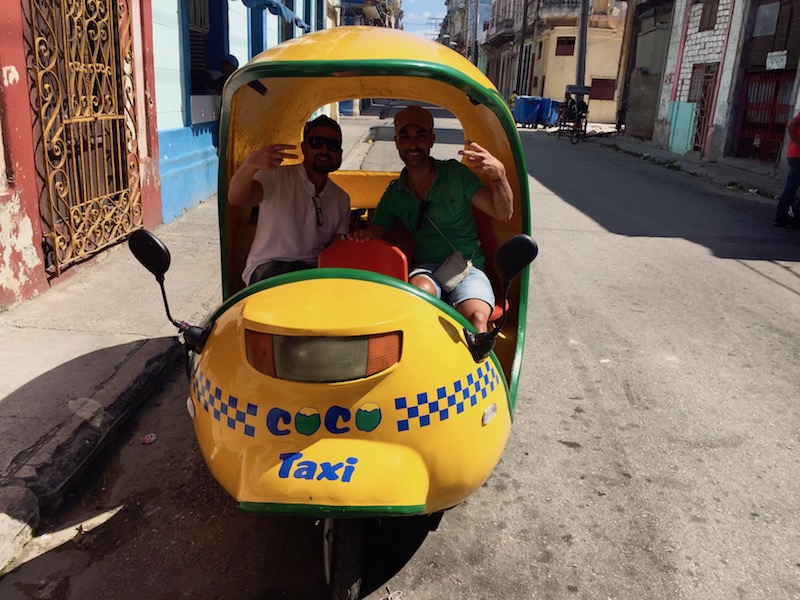 Coco taxi Avana Cuba