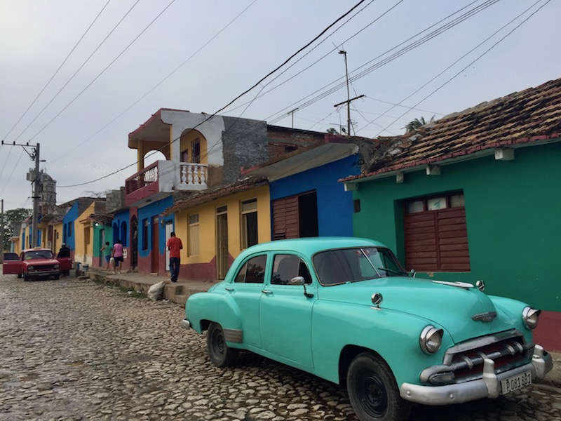 Tipica strada di Trinidad Cuba