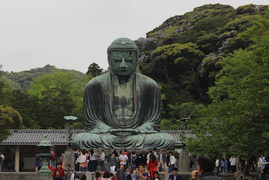 Il grande Buddha Daibutsu di Kamakura