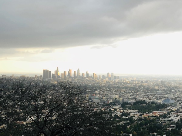 Vista di Los Angeles dall'osservatorio Griffith