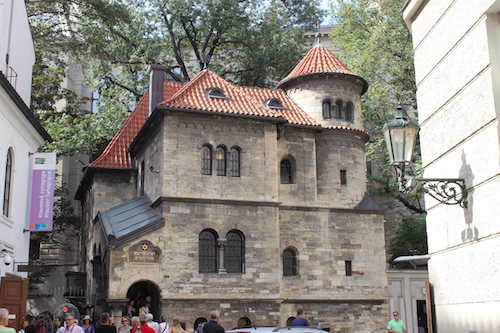 La sinagoga Klausen nel ghetto ebraico di Praga