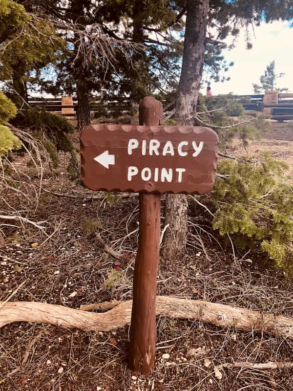 Segnale per il Piracy point