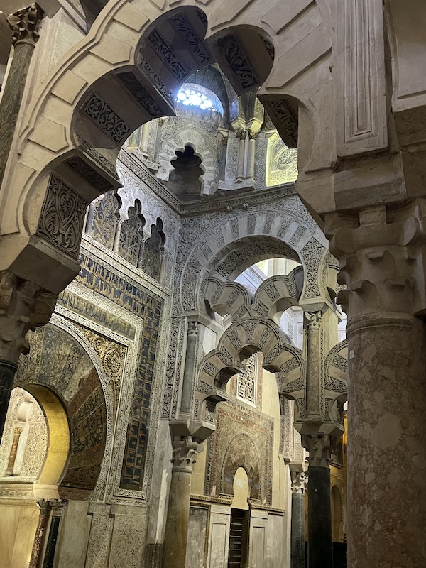 Interno della Mezquita di Cordoba