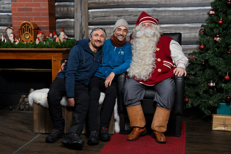 Rovaniemi, incontro con Babbo Natale